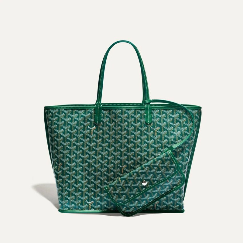 GOYARD Anjou PM 手提包 綠色 ANJOUSPMLCG09TY09P-3