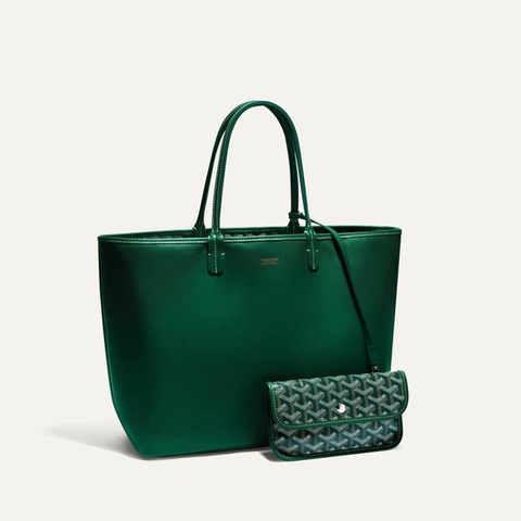 GOYARD Anjou PM 手提包 綠色 ANJOUSPMLCG09TY09P