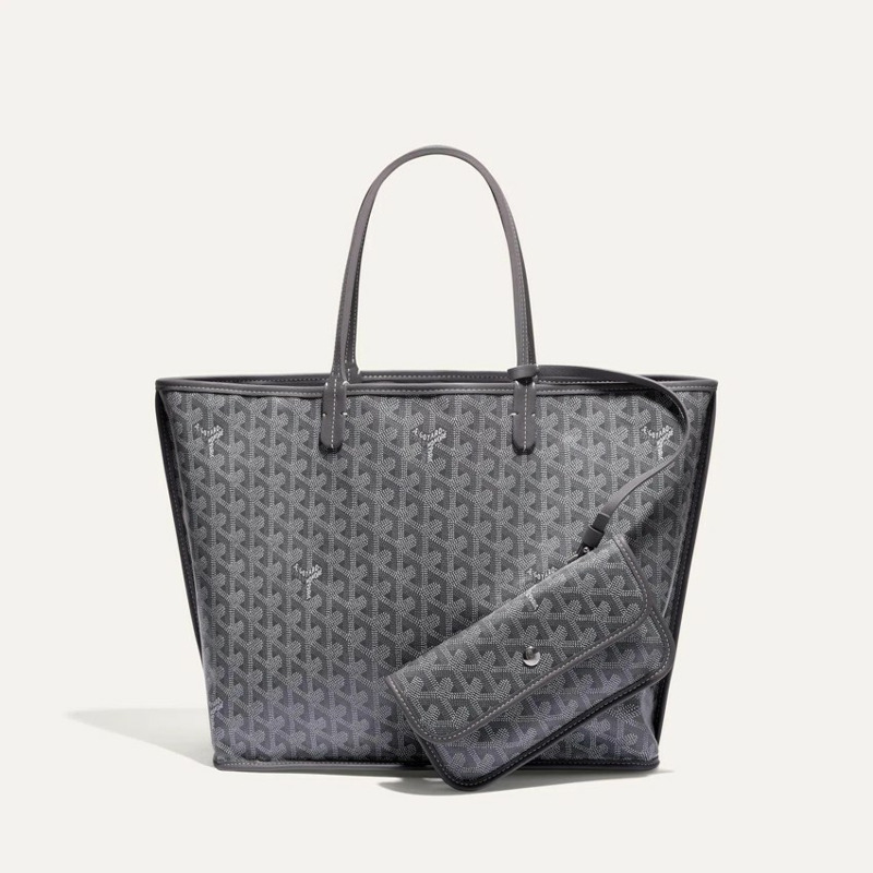 GOYARD Anjou PM 灰色手提包 ANJOUSPMLCG51TY51P-3