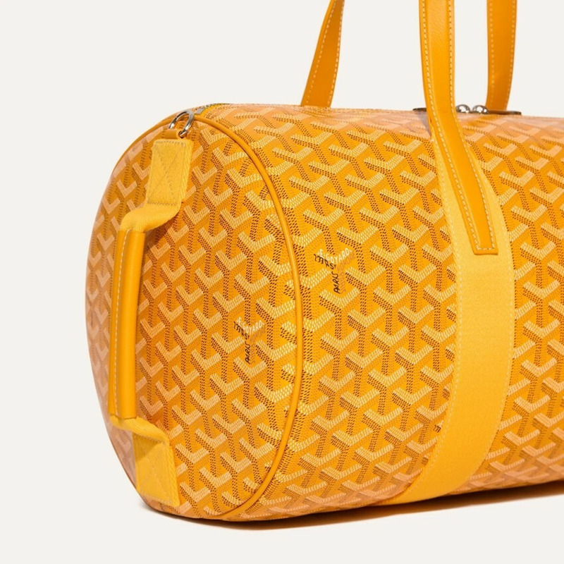 GOYARD Barrel 40 運動包 黃色-5