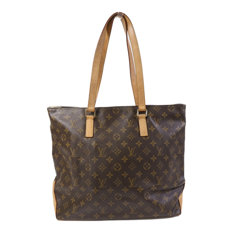 LOUIS VUITTON Monogram Cabas Mezzo金扣肩背袋-0