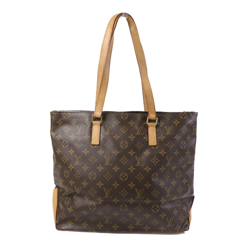 LOUIS VUITTON Monogram Cabas Mezzo金扣肩背袋-1