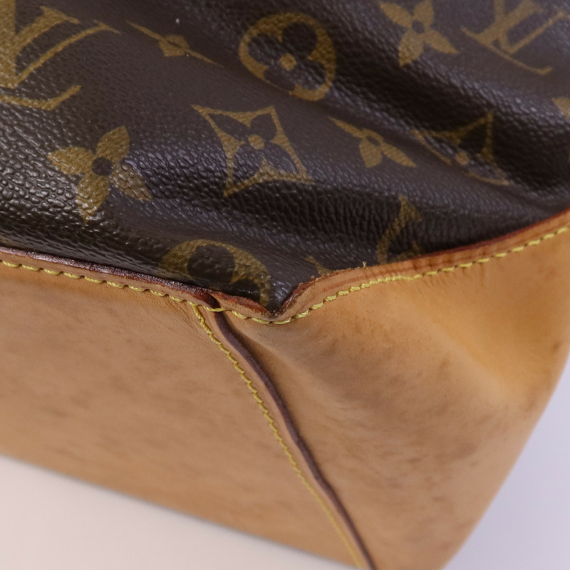 LOUIS VUITTON Monogram Cabas Mezzo金扣肩背袋-4