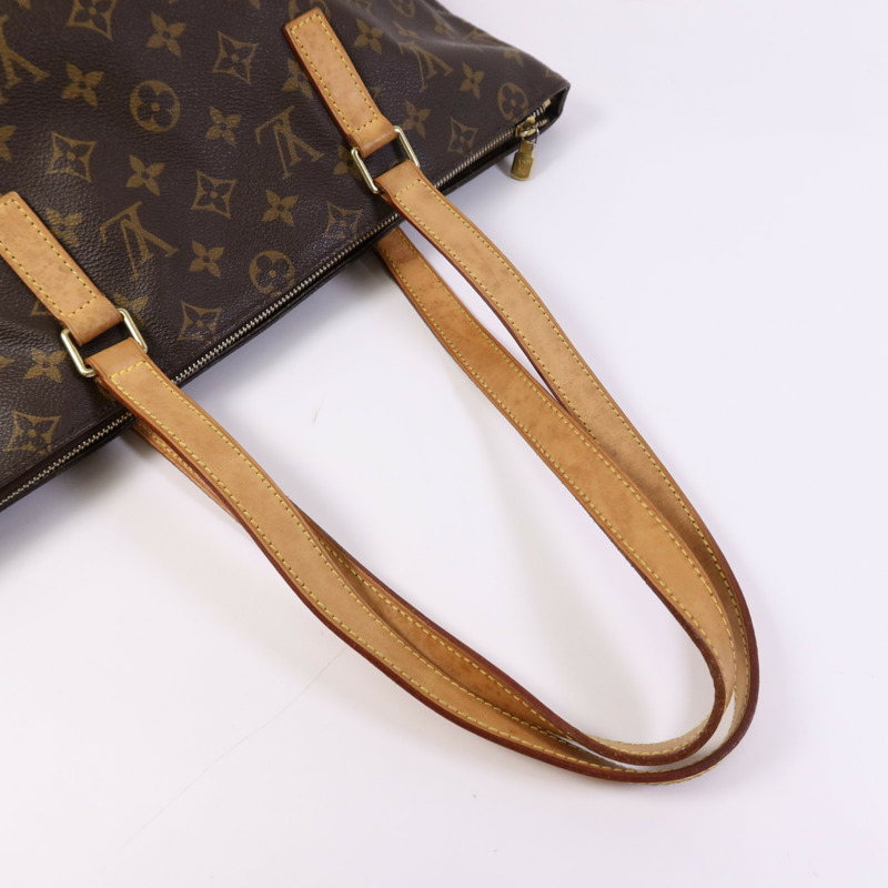 LOUIS VUITTON Monogram Cabas Mezzo金扣肩背袋-8