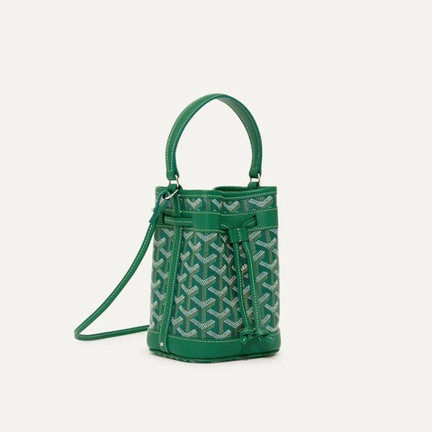GOYARD Petite Plot Bucket Bag Mini PEFLOTMINTY09CL09P