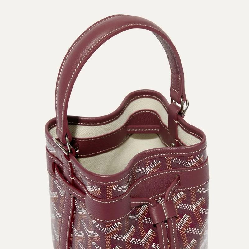 GOYARD Petite Plot Bucket Bag Mini PEFLOTMINTY33CL33P-4