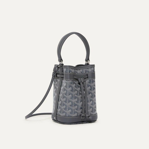 GOYARD Petite Flotte Bucket Bag Mini PEFLOTMINTY51CL51P