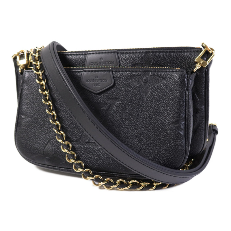 LOUIS VUITTON Monogram Empreinte Multi Pochette Accessoires金扣肩背袋-2
