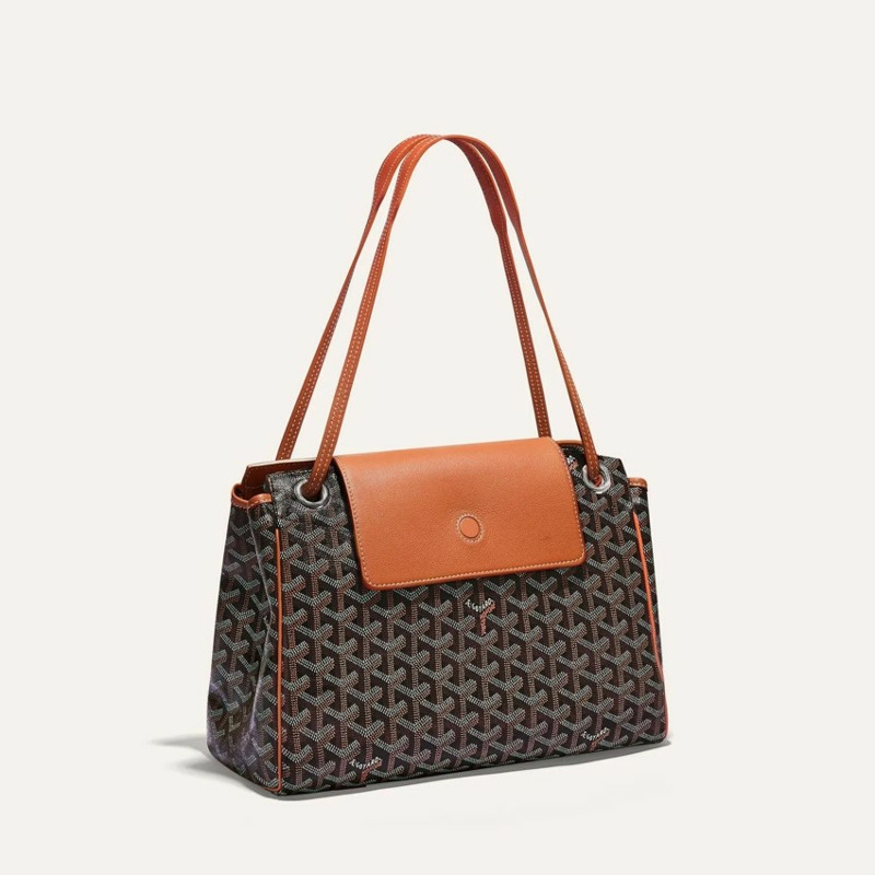 GOYARD Rouett PM 棕色(黑褐色)手提包 ROUETTPMLTY01CL03P-2
