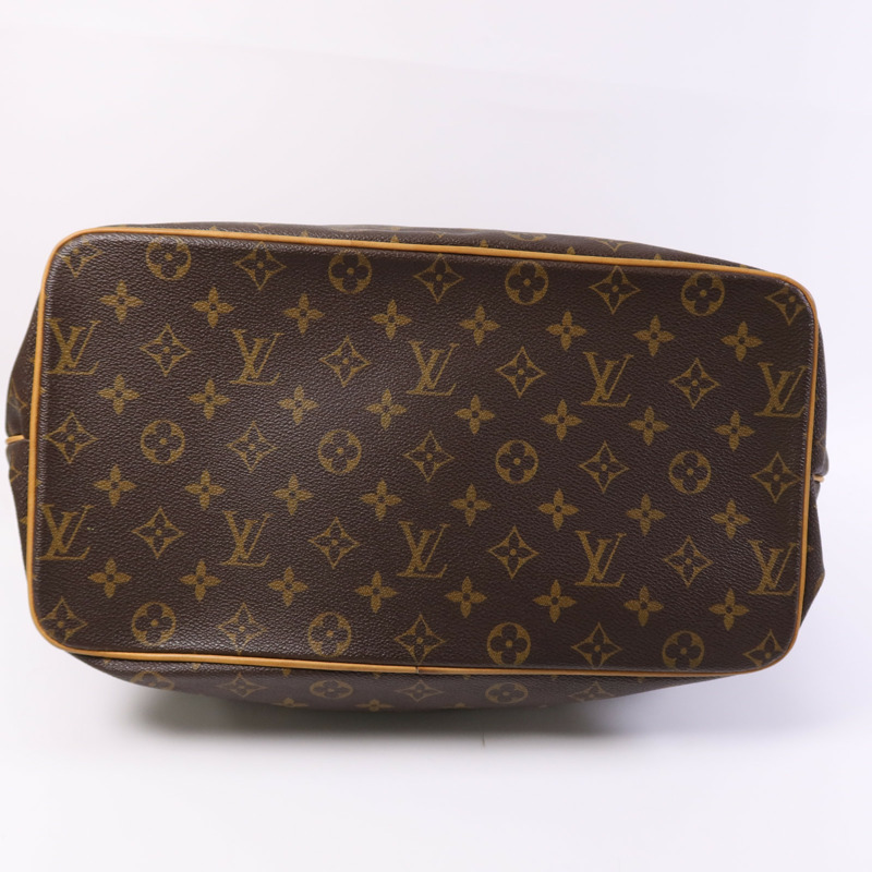 LOUIS VUITTON Monogram Palermo GM金扣手挽肩背兩用袋棕色-3