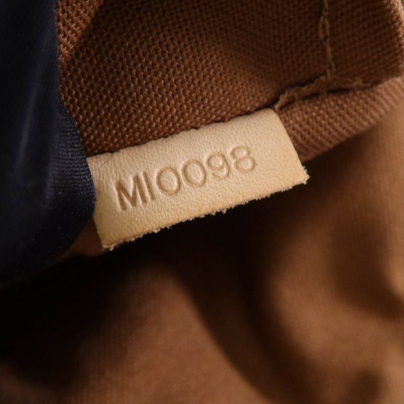 LOUIS VUITTON Monogram Palermo GM金扣手挽肩背兩用袋棕色-13