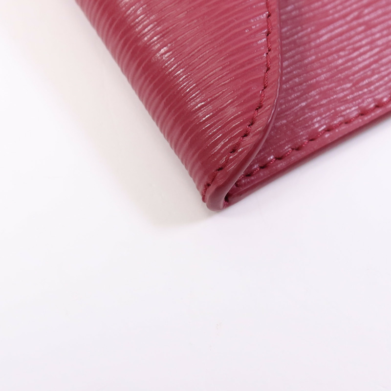 PRADA 牛皮皮革Long Wallet金扣錢包-10