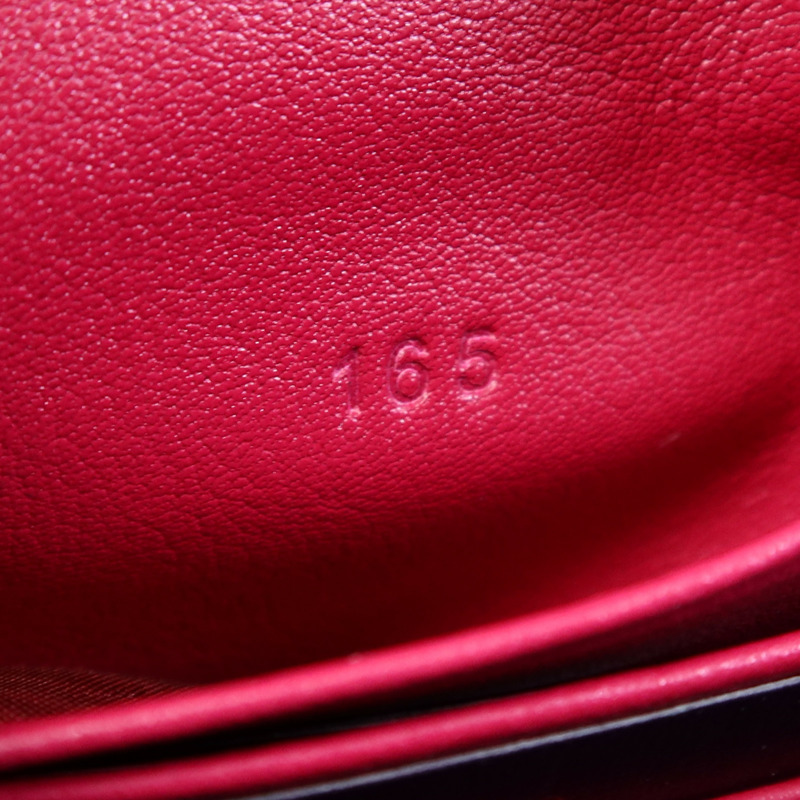 PRADA 牛皮皮革Long Wallet金扣錢包-13