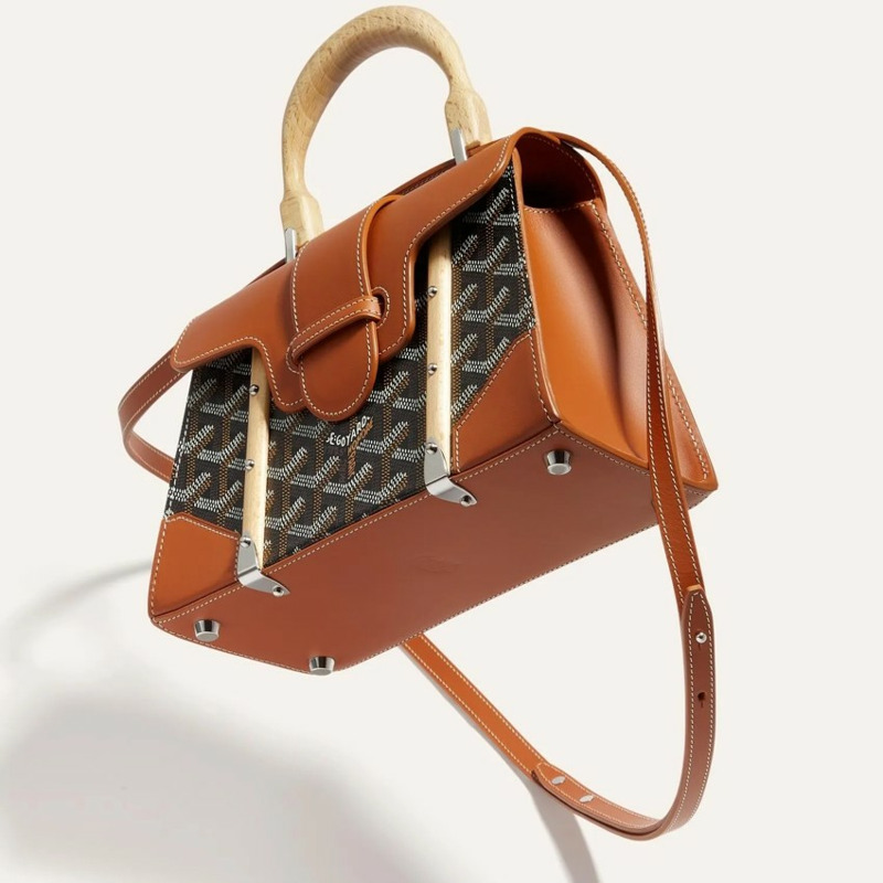 GOYARD 女士迷你西貢包，棕色（黑褐色）- SAIGR2MINTY01CL03P-6