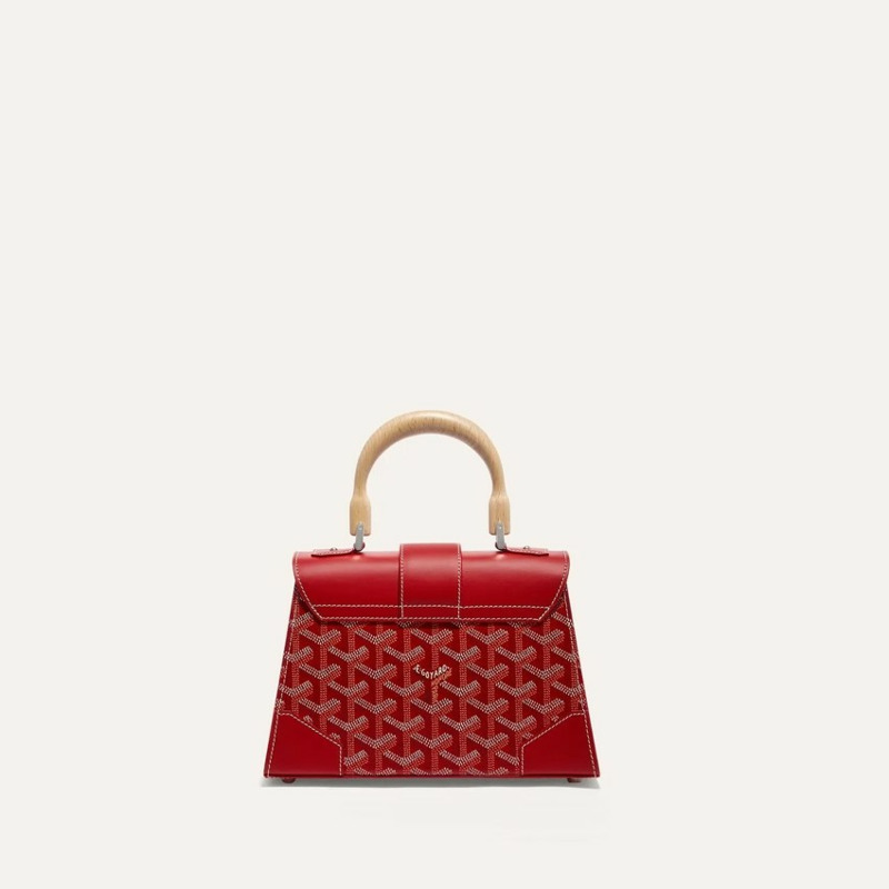 GOYARD Structure Saigon Bag 迷你紅-4