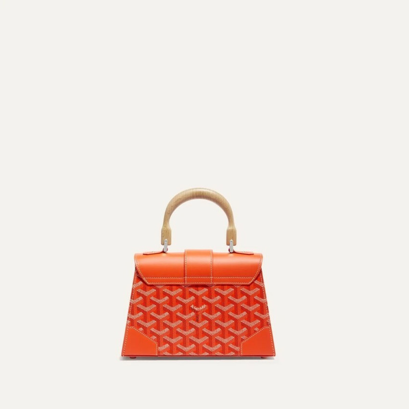GOYARD 迷你結構西貢包橙色印章-4