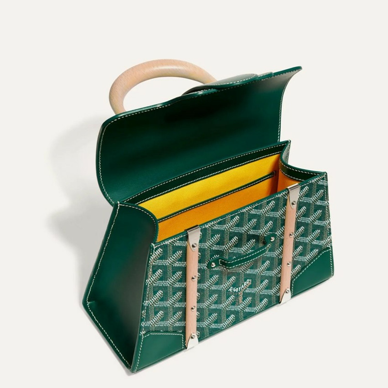 GOYARD 女士Structure Saigon迷你綠色包-3
