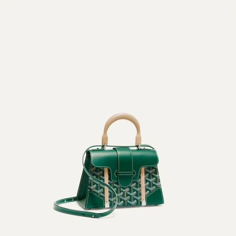 GOYARD 女士 Structure Saigon 迷你綠色包