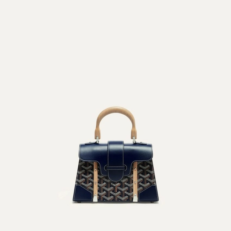 GOYARD Structure Saigon Mini Bag 海軍藍印章：SAIGR2MINTY12CL12P-3