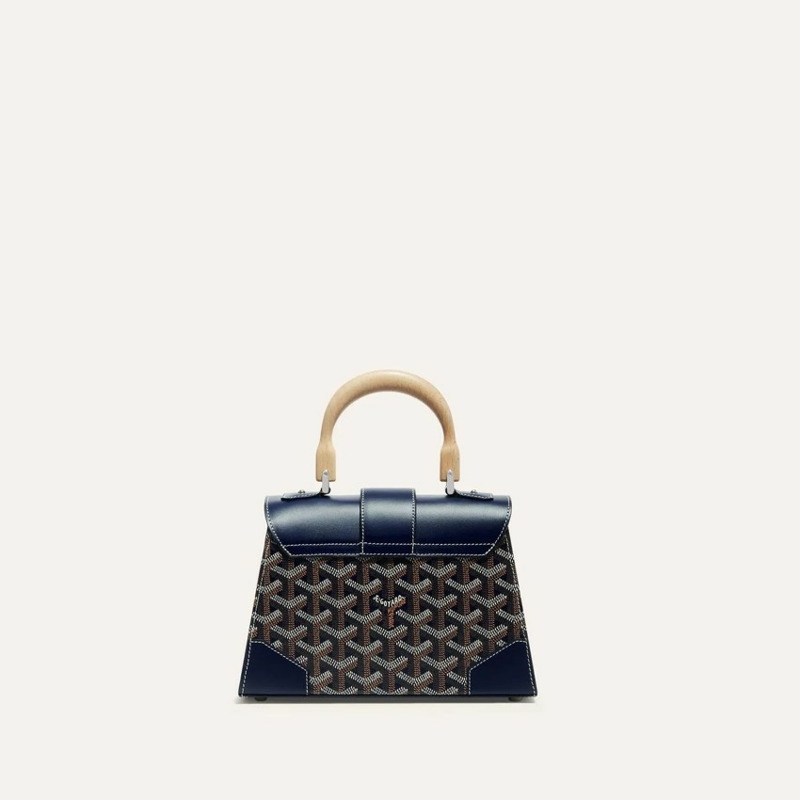 GOYARD Structure Saigon Mini Bag 海軍藍印章：SAIGR2MINTY12CL12P-4