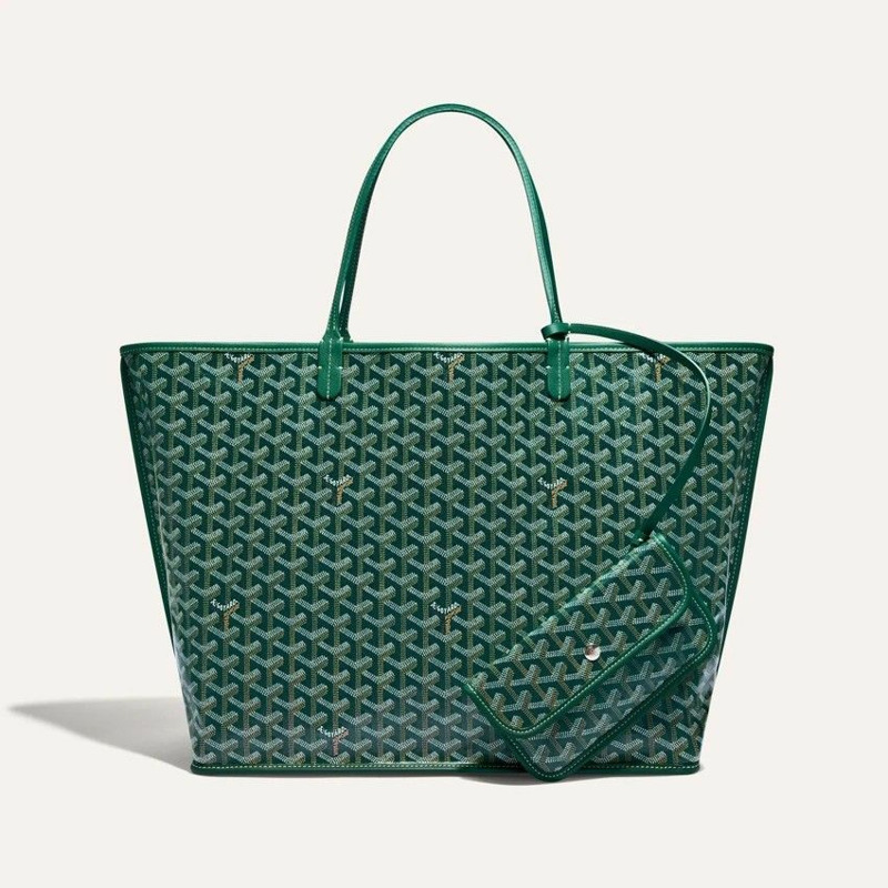 GOYARD Anjou GM 綠色手提袋 ANJOUSGMLCG09TY09P-3