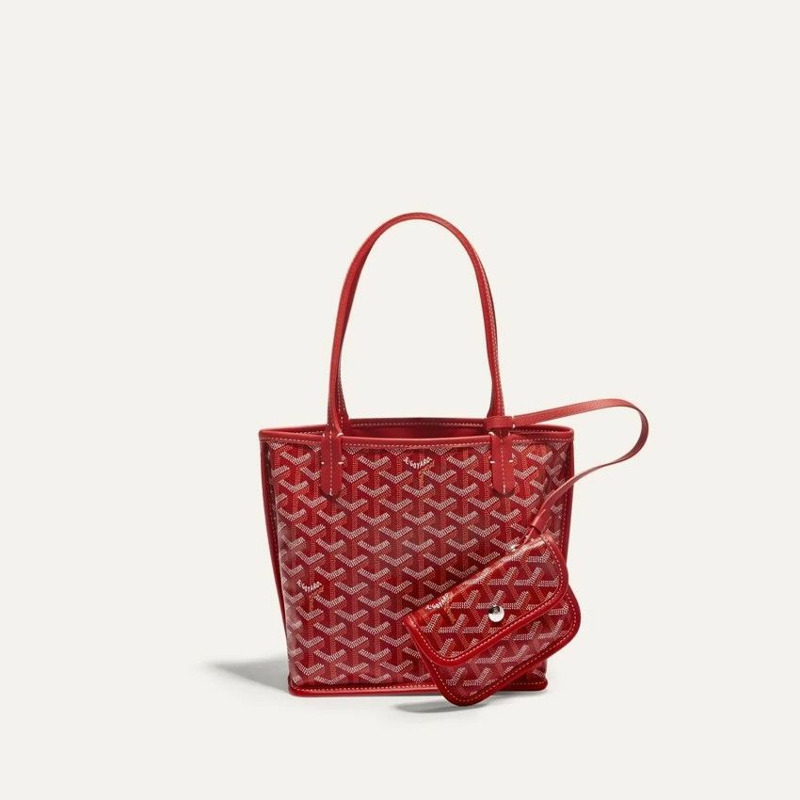 GOYARD 安茹迷你包紅色-3