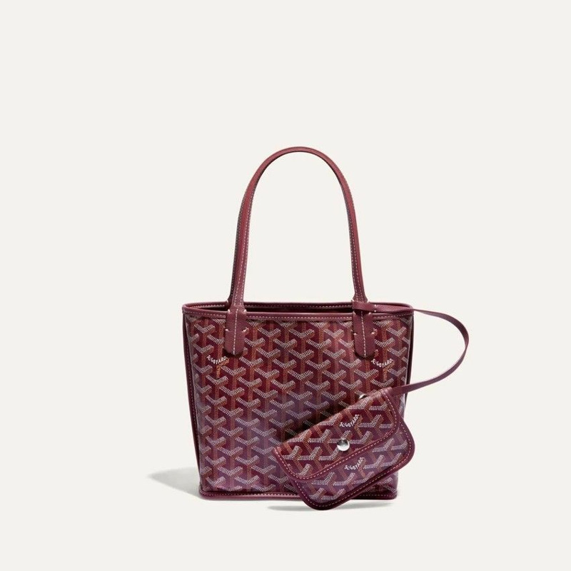 GOYARD Anjou 迷你包 酒紅色 ANJOUSMINCG33TY33P-3