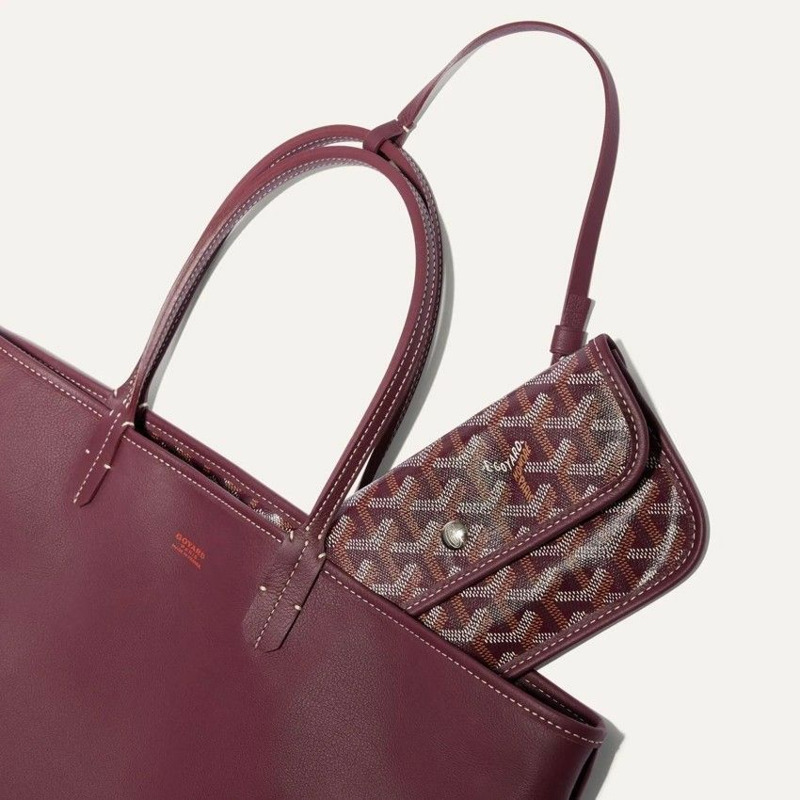 GOYARD Anjou PM 包 酒紅色 ANJOUSPMLCG33TY33P-4