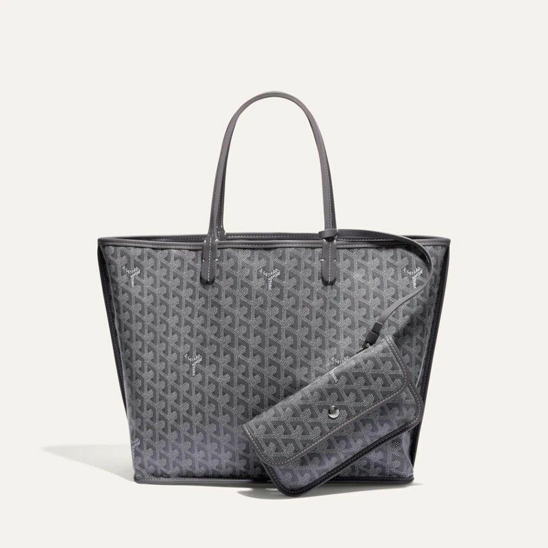 GOYARD Anjou PM 灰色手提包 ANJOUSPMLCG51TY51P-3