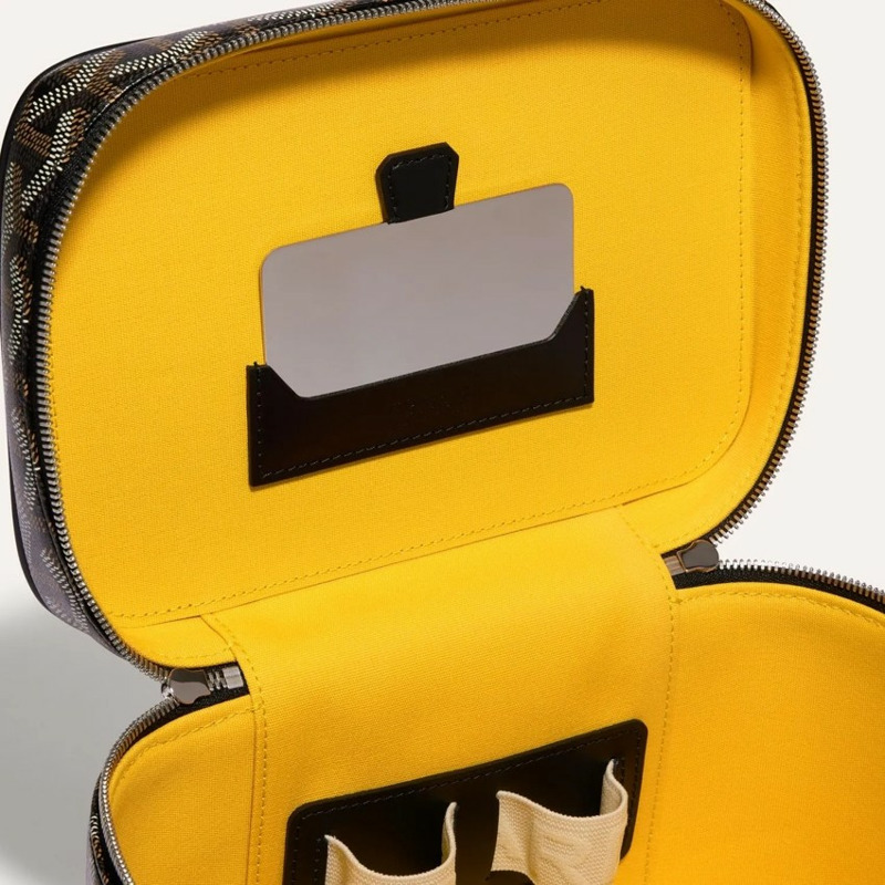 GOYARD 黑色化妝包-4