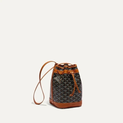 GOYARD Petite Flotte 水桶包 棕色（黑色/棕褐色）PEFLOTPMLTY01CL03P