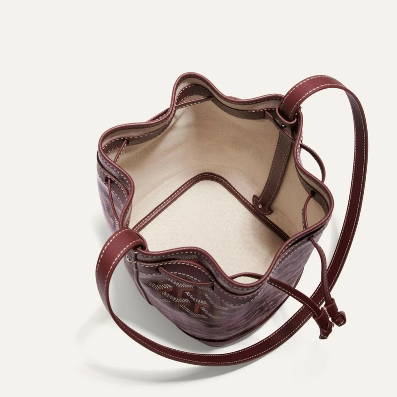 GOYARD Petite Flot Bucket Burgundy PEFLOTPMLTY33CL33P-3