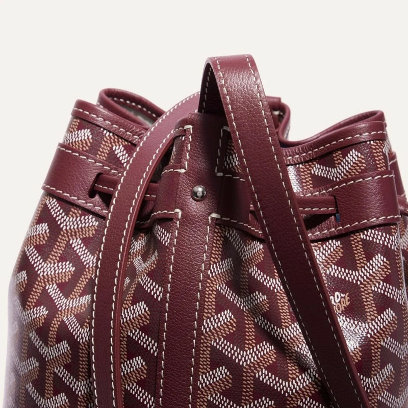 GOYARD Petite Flot Bucket Burgundy PEFLOTPMLTY33CL33P-5
