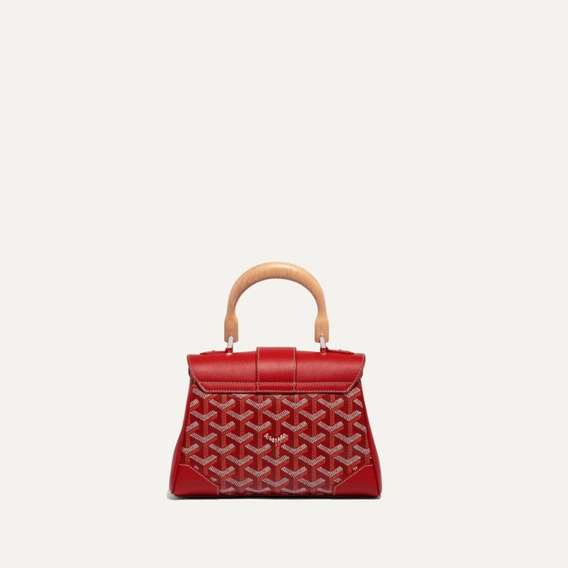 GOYARD 西貢軟包迷你紅色-4