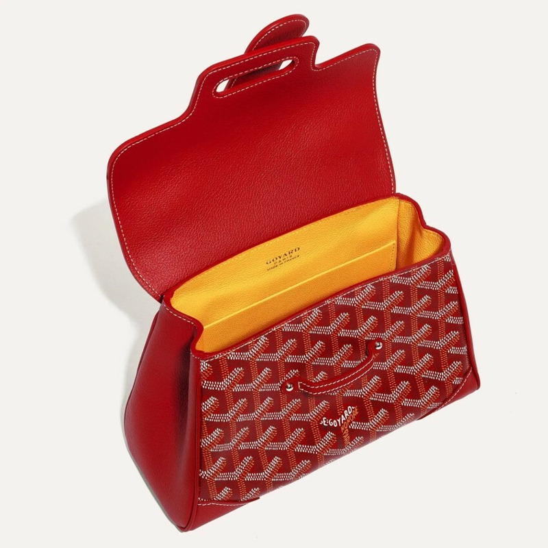 GOYARD 西貢軟包迷你紅色-6