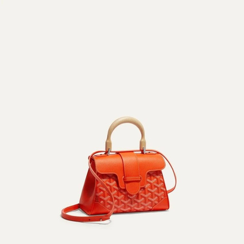 GOYARD 西貢軟包迷你橘色