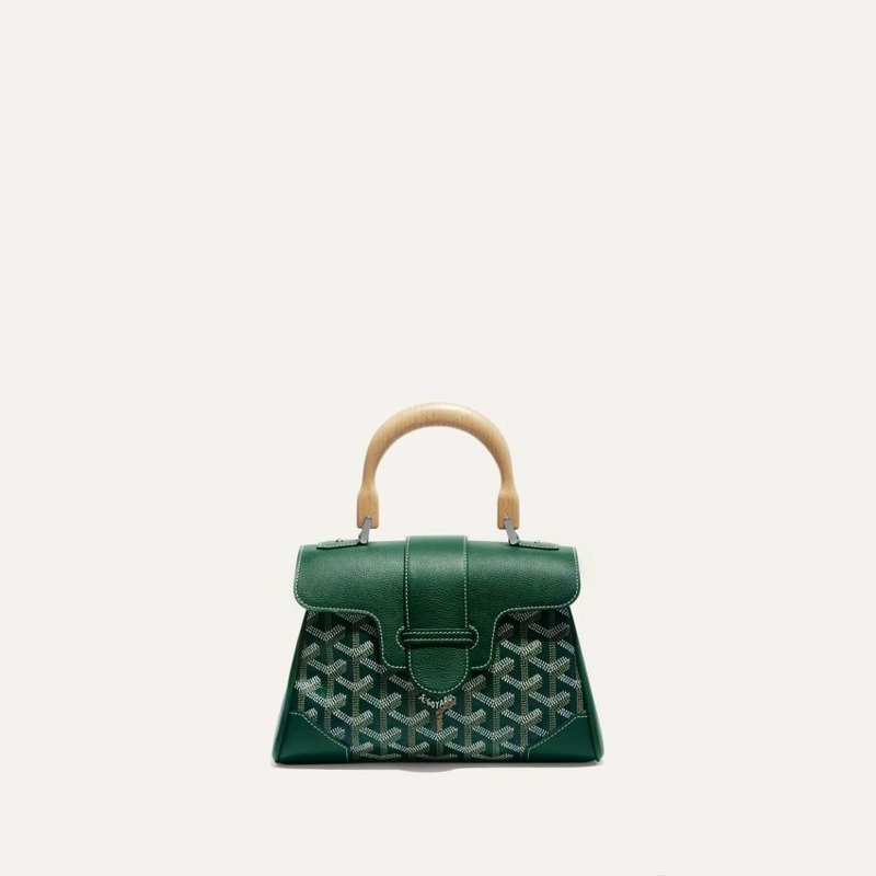 GOYARD 西貢軟包迷你綠色-3