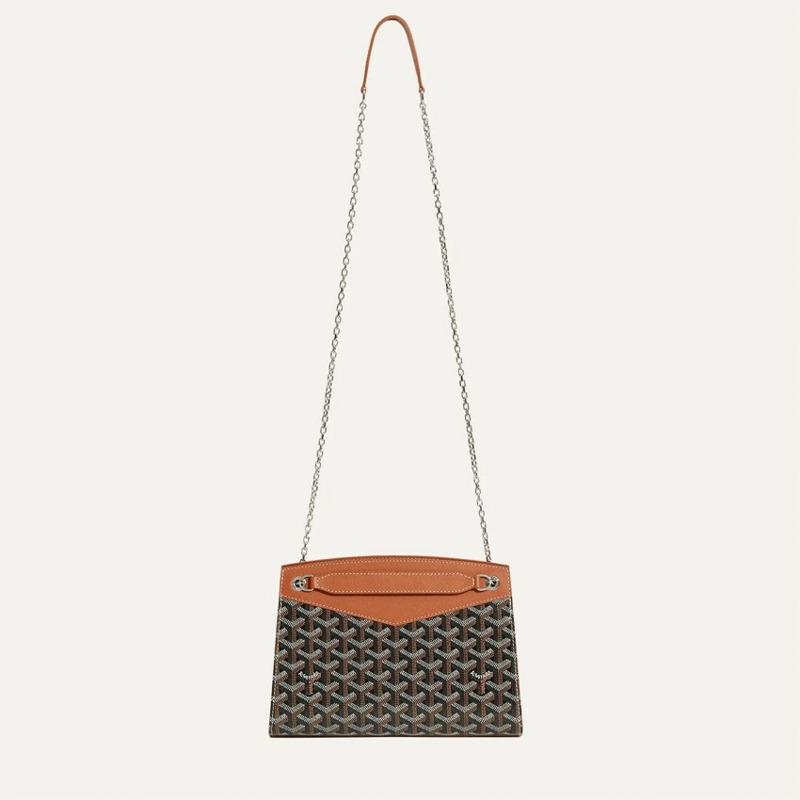 GOYARD 女士硬挺型 Rouettes PM 棕色(黑褐色)手提包 ROUETSPMLTY01CL03P-4