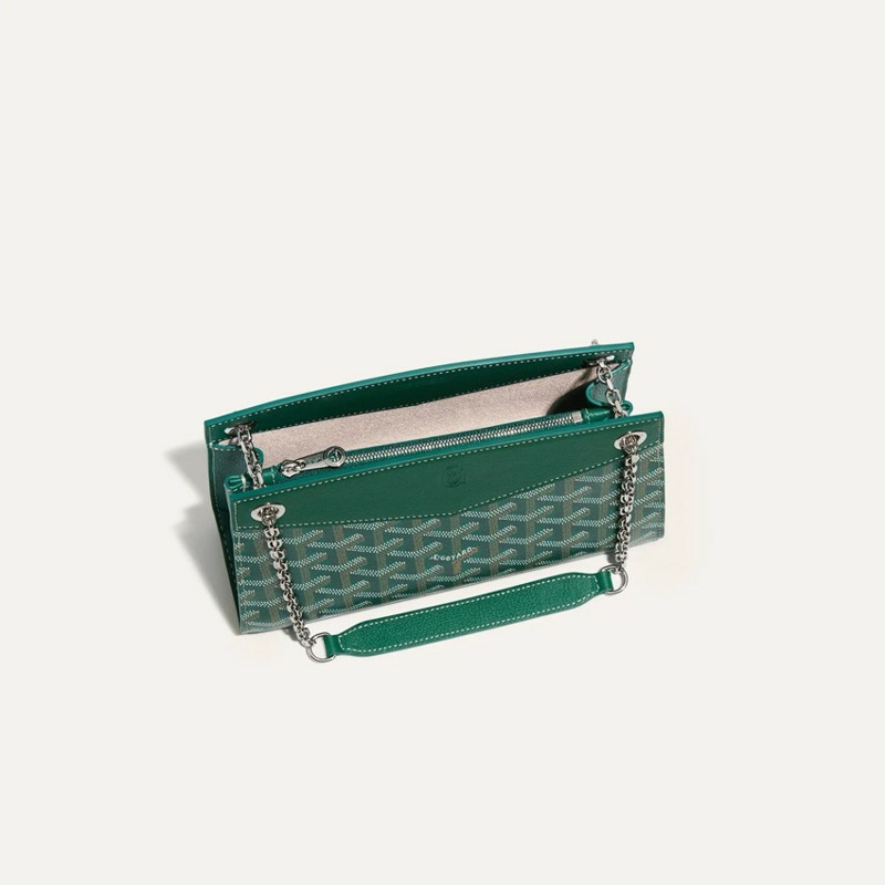 GOYARD 綠色迷你 Rouette 套件 ROUETSMINTY09CL09P-5