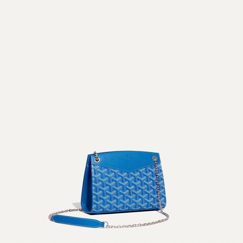 GOYARD 結構化 Rouette 迷你包 藍色 ROUETSMINTY10CL10P