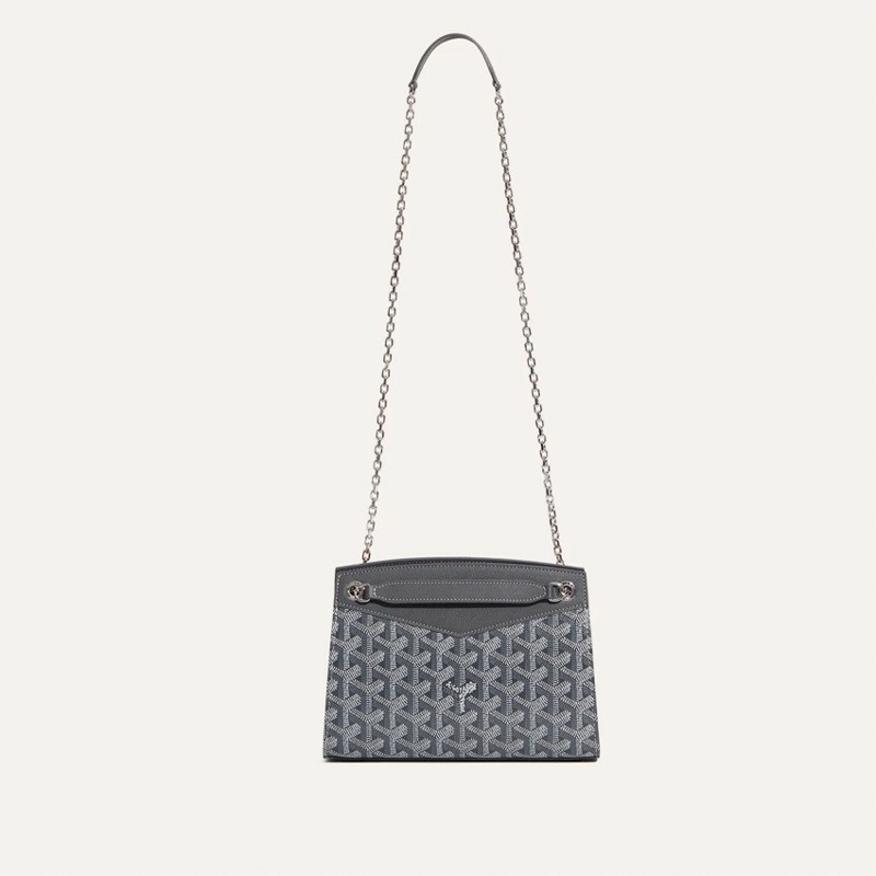 GOYARD 灰色迷你手提包-4