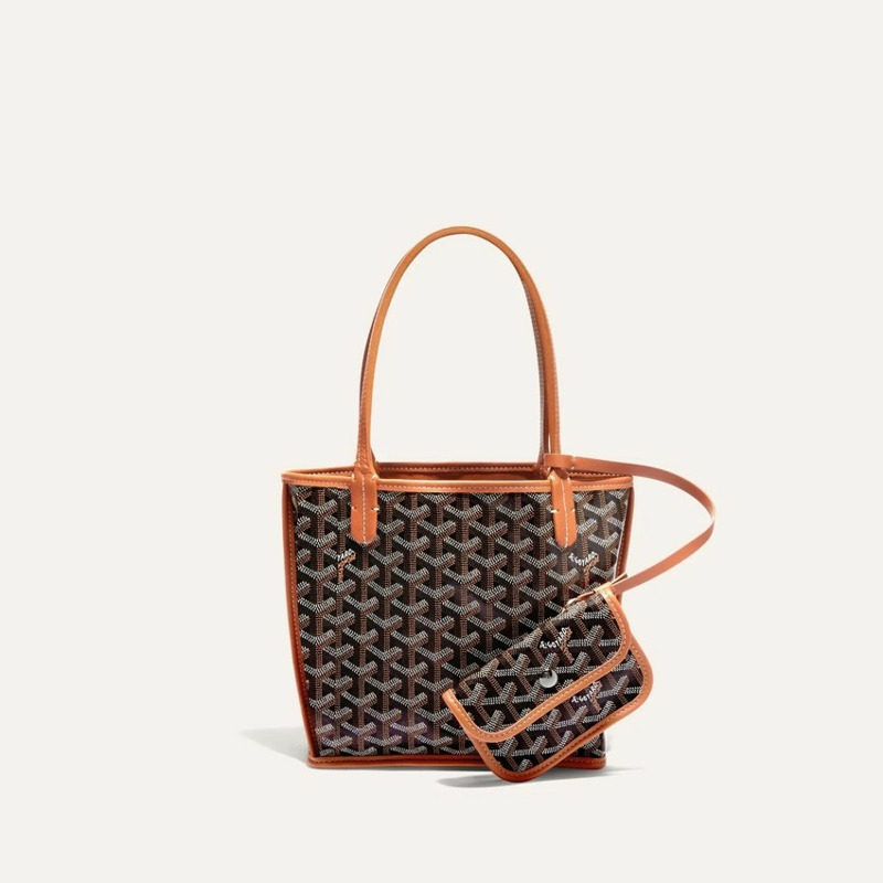 GOYARD Anjou迷你包 棕色(黑褐色) ANJOUSMINCG03TY01P-1