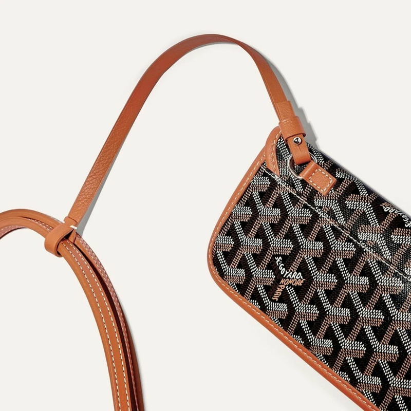 GOYARD Anjou PM 棕色包(黑褐色)ANJOUSPMLCG03TY01P-3