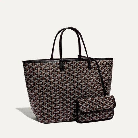 GOYARD 聖路易 PM 黑色手提包