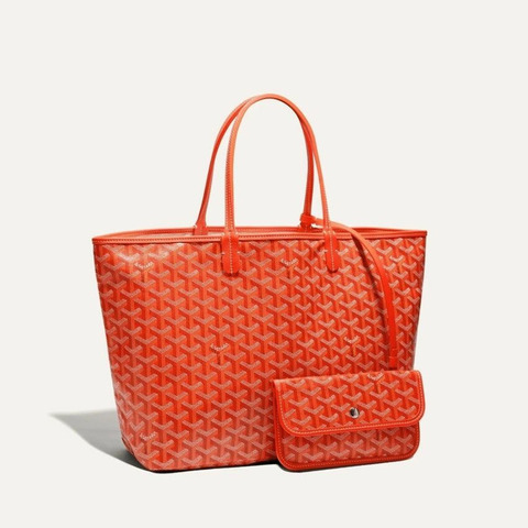 GOYARD 聖路易斯 PM 橙色手提包 STLOUIPMLTY07CL07P