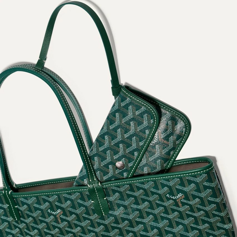 GOYARD 聖路易斯 PM 包 綠色 STLOUIPMLTY09CL09P-3
