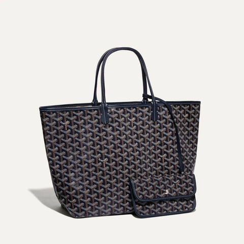 GOYARD 聖路易斯 PM 包 海軍藍