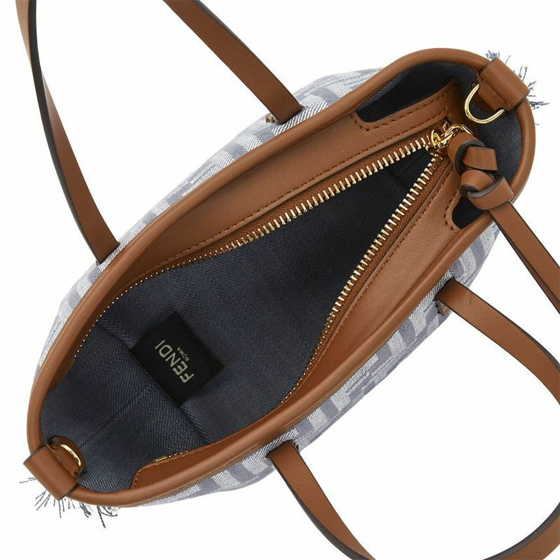 FENDI 迷你捲筒女士購物袋 8BS096 AUT4 F1SXQ-5