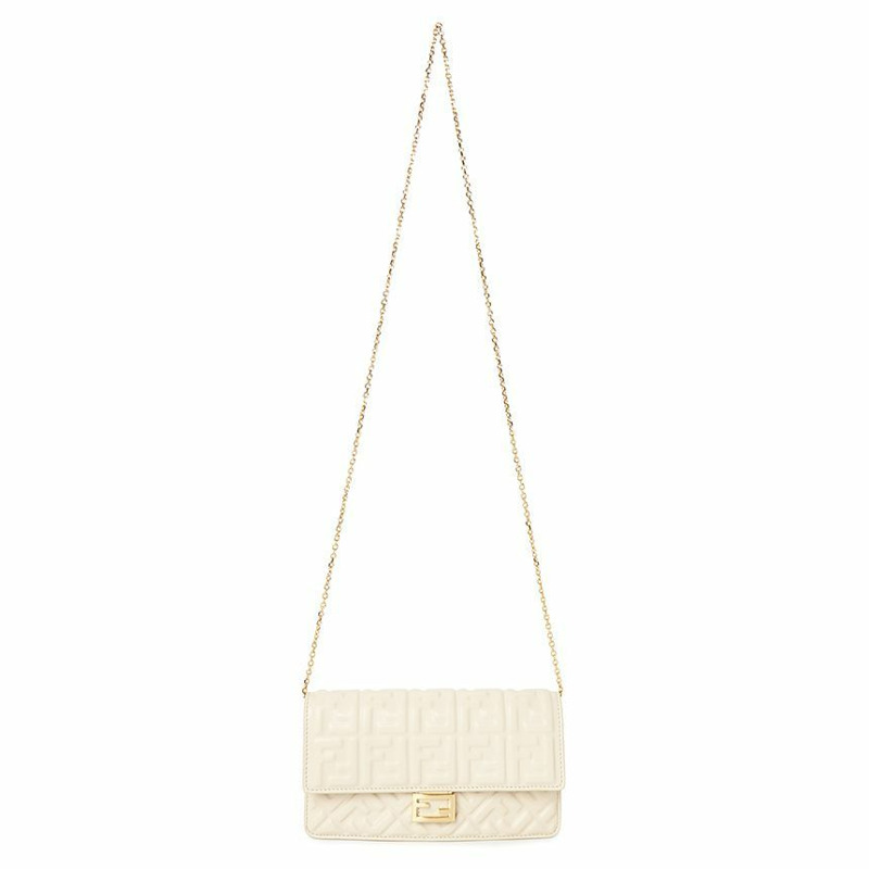 FENDI 女士鏈條法棍包 8M0498 AAJD F0VWM-6