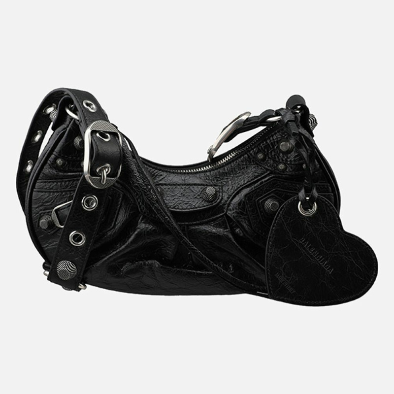 BALENCIAGA Lecagol XS 肩背包 黑色 671309 1VG9Y 1000-0